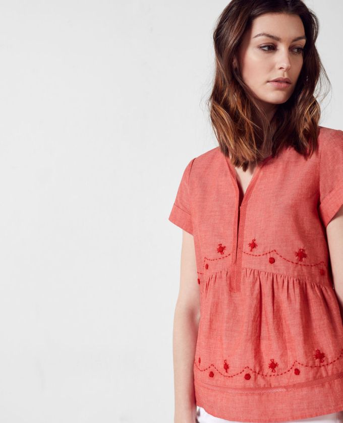 blouse tomette comptoir